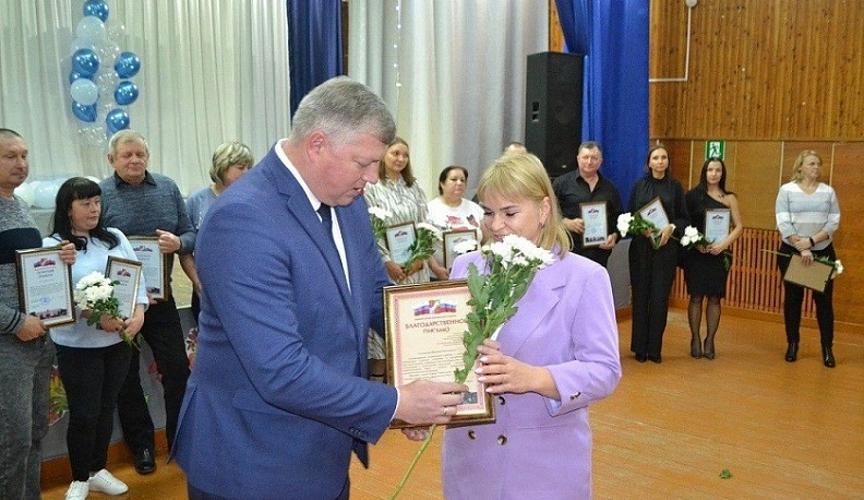 В Дзержинском районе чествовали аграриев