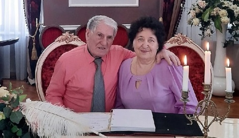 16 февраля пара калужан отпраздновала бриллиантовую свадьбу