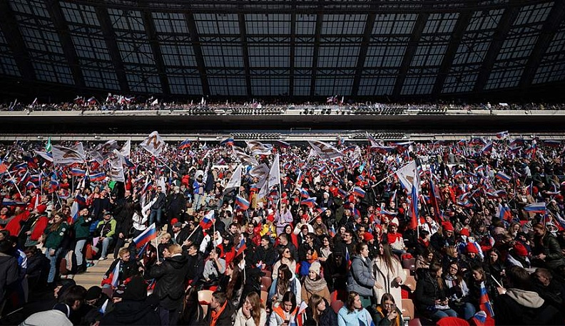 Калужане принимают участие в митинге в Лужниках 