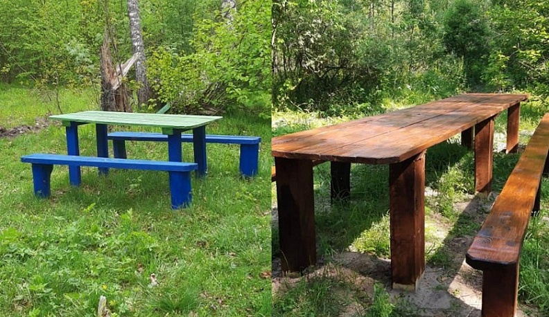 В Калужской области продолжают благоустраивать места отдыха в лесах