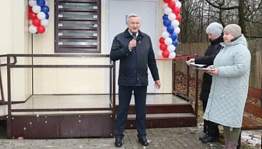 В Мещовском округе открылся новый фельдшерско-акушерский пункт