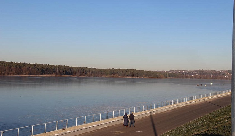 Толщина льда в Калужской области достигает 15 см