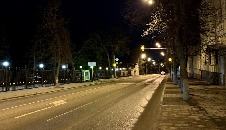 В Калужской области искусственное освещение обустроят на 43 километрах автомобильных дорог