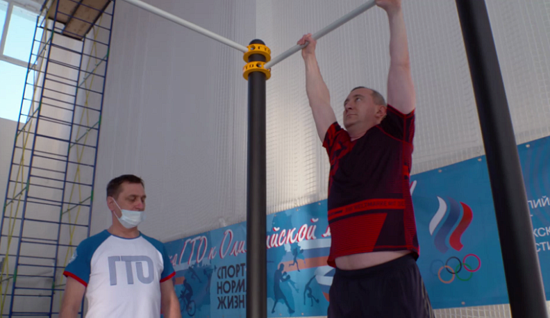 Владислав Шапша сдал нормы ГТО