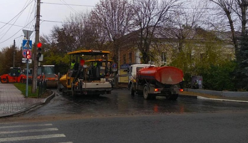 В Калуге дорожные работы ведутся на Ленина, Плеханова и Никитина