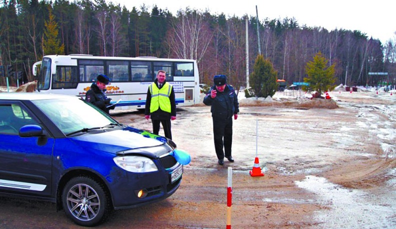 Вместо площадки – реальные условия