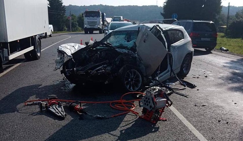 В Жуковском районе в вылетевшем на встречку BMW погиб ребенок