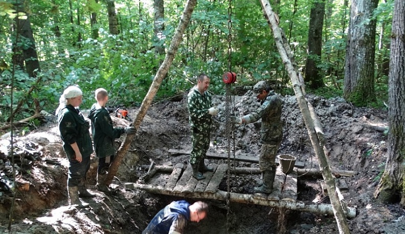 Томский поисковый отряд «Память» проводит регулярные экспедиции в Калужской области