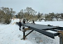 В Кировском округе начали собирать мост у «Сказочной деревни»