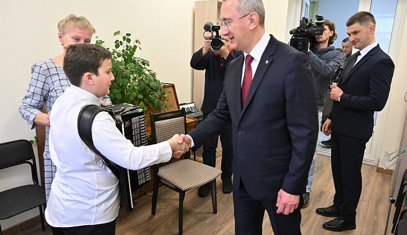 Владислав Шапша посетил с рабочей поездкой Людиновский район