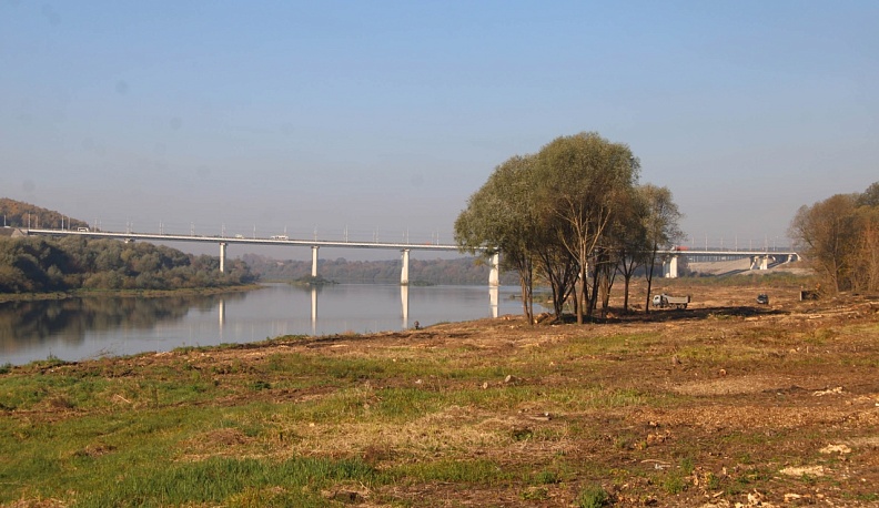 В Калуге набережная Оки почти готова к благоустройству