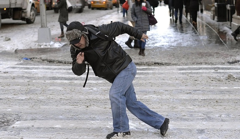 Калужан предупредили о гололеде
