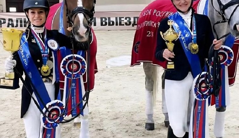 Калужские всадники на Кубке России заняли второе место в общекомандном зачете