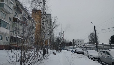 Морозы в Калуге не отступают 