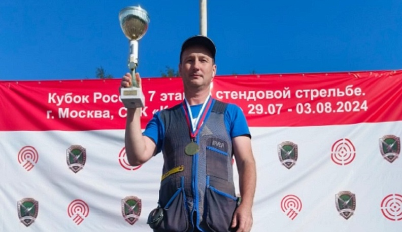 Калужанин завоевал «золото» на этапе Кубка страны по стендовой стрельбе