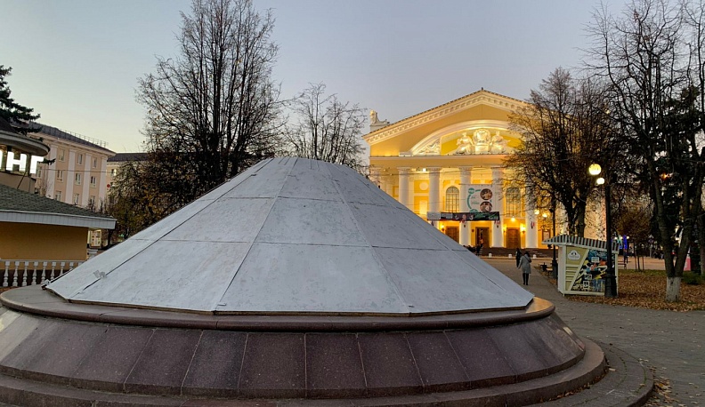 В Калуге начали консервировать фонтаны на зиму