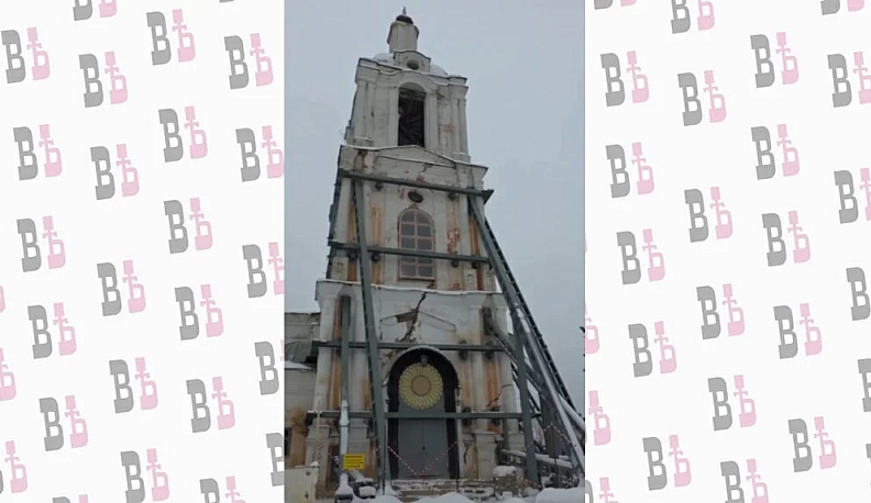 Завершен первый этап противоаварийных работ в калужском храме Преображения Господня