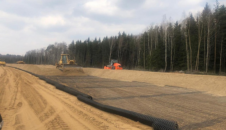 На строительстве Северного обхода работает 111 единиц техники