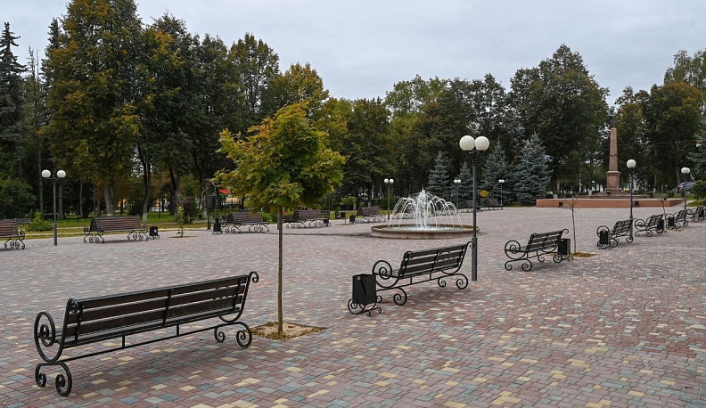 В Калужской области в 2022 году планируют благоустроить 79 общественных территорий