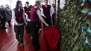 В Людинове открыли памятные доски погибшим на СВО бойцам 