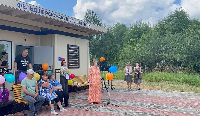 В деревне Спас-Деменского района открылся новый медпункт