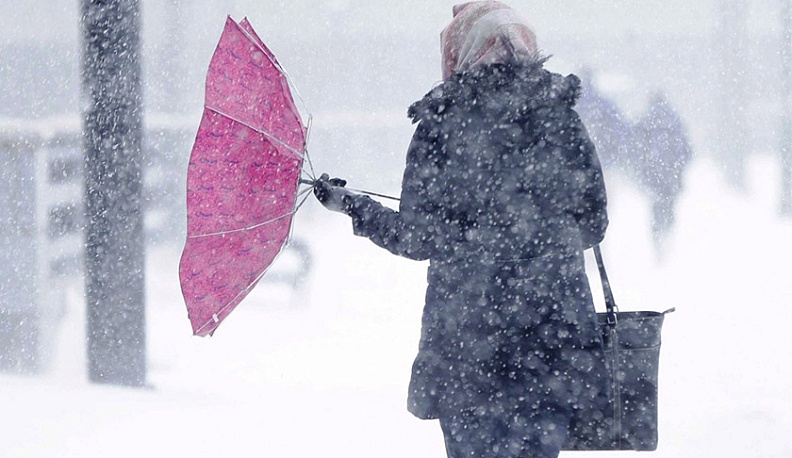 Мокрый снег и ветер ждут Калугу сегодня 