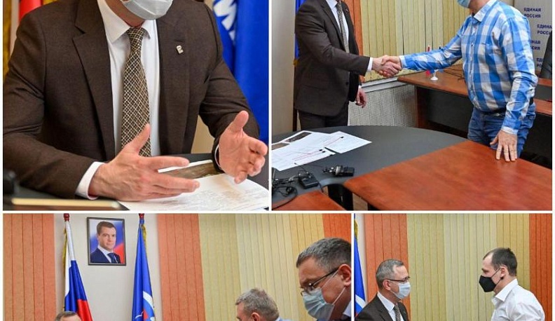 Владислав Шапша рассказал о решении вопросов калужан, пришедших к нему на личный прием