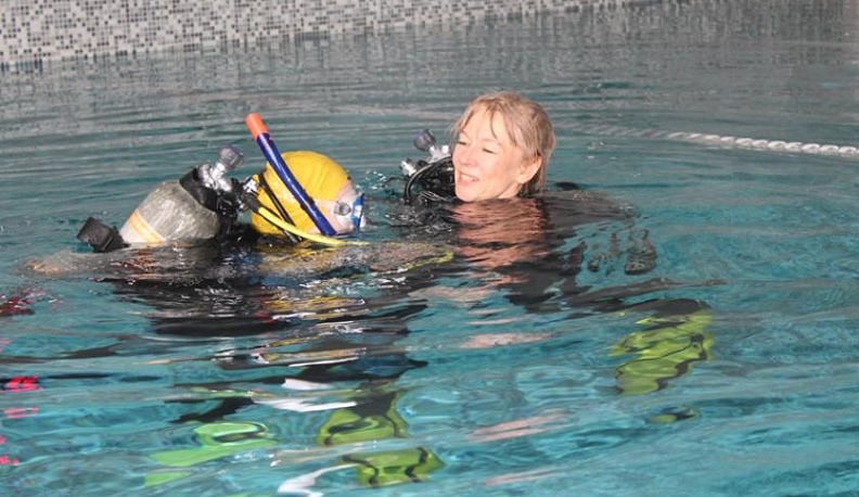 В Тарусе открылась школа подводного плаванья