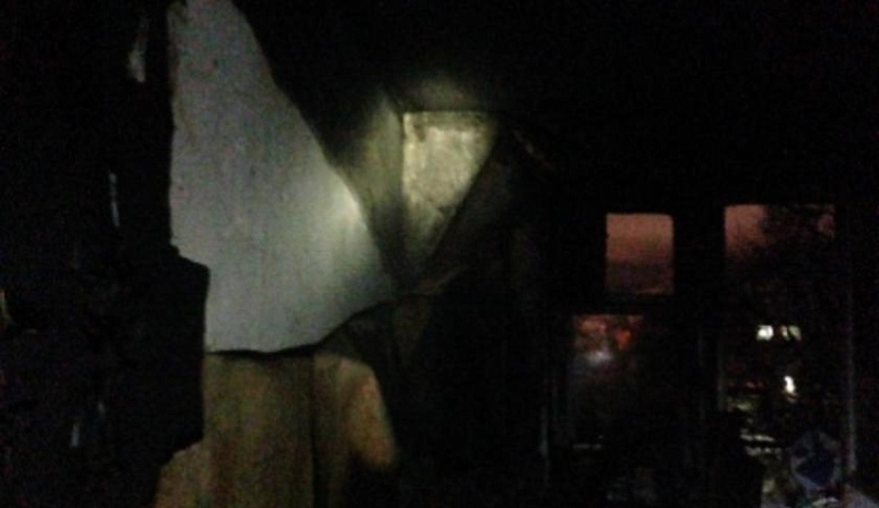 При пожаре в Калуге погибла женщина 