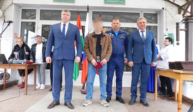 Жителю поселка Товарково вручили государственную награду