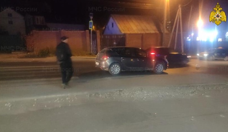 В Калуге водитель Опеля сбил пешехода на переходе 