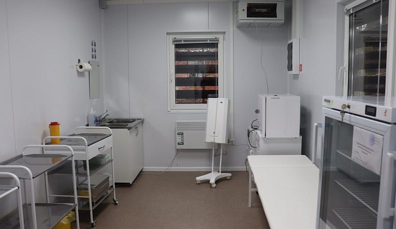 Ещё в одном мещовском селе открылся современный ФАП