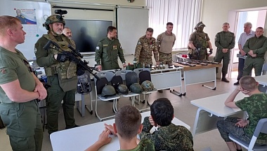 В Кондрове юным кадетам рассказали, как не стать жертвой диверсии 