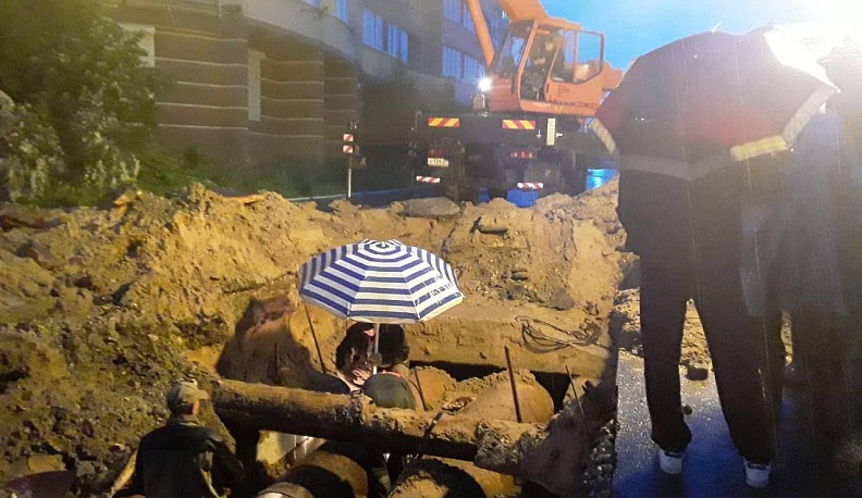 На Правобережье вечером запустят горячую воду