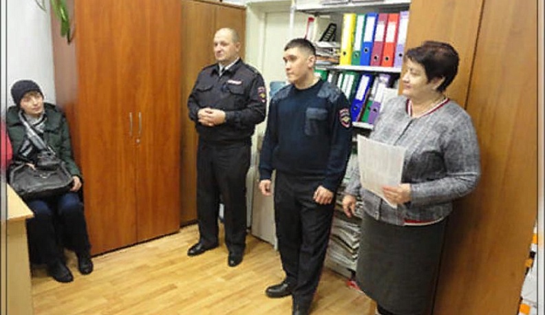 Полицейские провели разъяснительную беседу