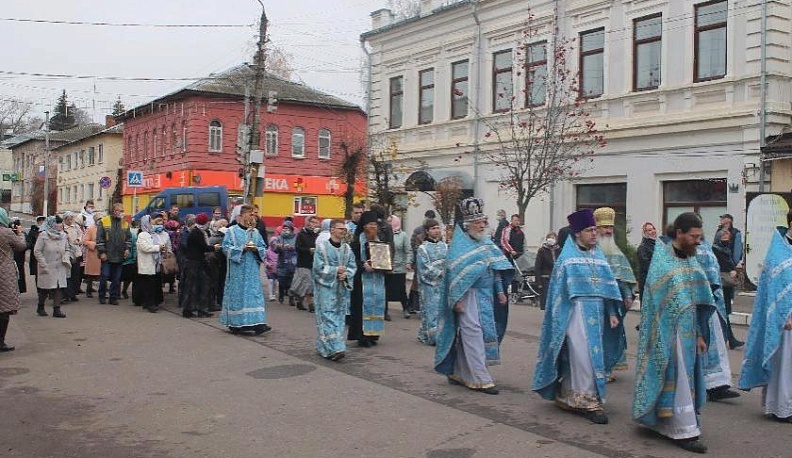 В Тарусу привезли образ Божией Матери «Казанская»