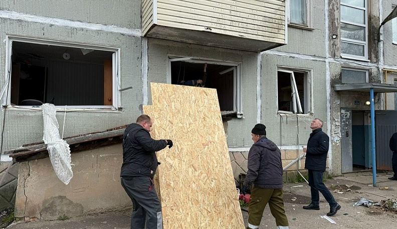 В Ермолине произошел взрыв бытового газа в многоквартирном доме 