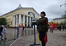 В Калуге Театральная площадь превратилась в музей Великой Отечественной войны