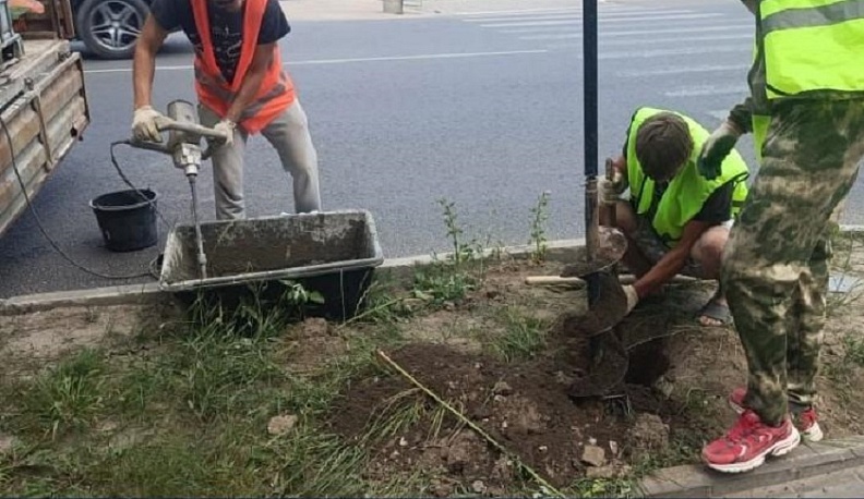 В Калуге продолжают делать дороги безопасными