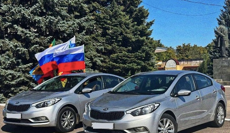 Две иномарки из Калужской области прибыли в Первомайск