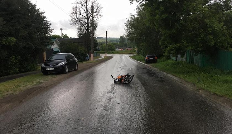 В Сухиничах начинающий водитель сбил подростка на мотоцикле