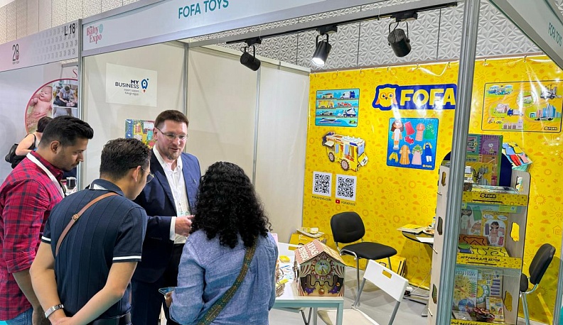 Калужские игрушки представили на выставке The Baby Expo Dubai