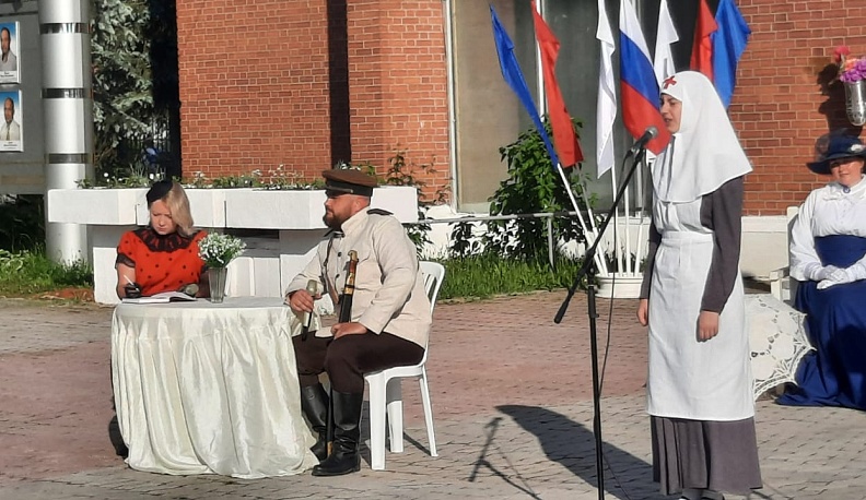 В День России в Товарково показали спектакль "Музыка жизни Евгения Дрейзина"