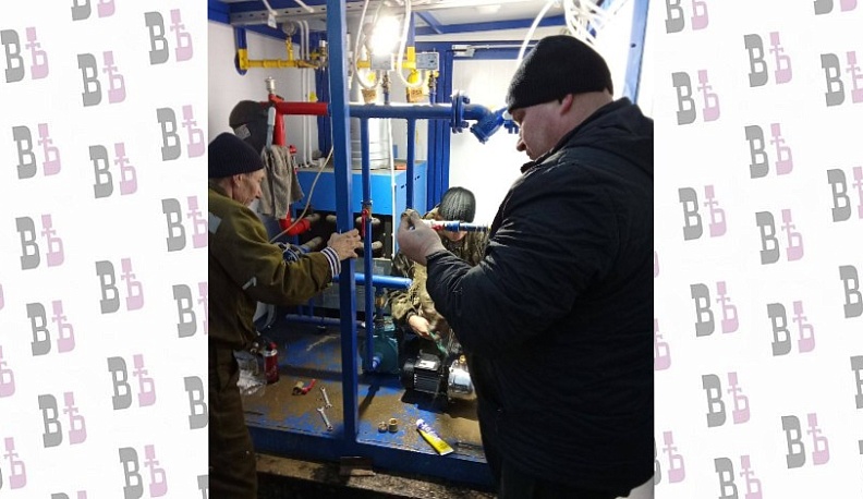 Калужская аварийная бригада заменила сети теплоснабжения в детском саду Первомайска