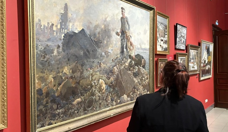 В музее изобразительных искусств открылась выставка художников-фронтовиков