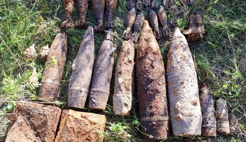 В Калужской области обезвредили 30 взрывоопасных предметов