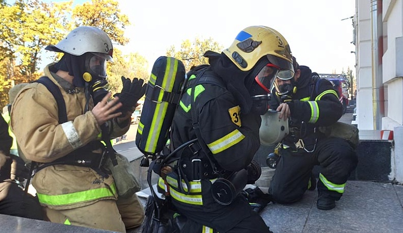 На вокзале Калуга-1 прогремели учебные взрывы