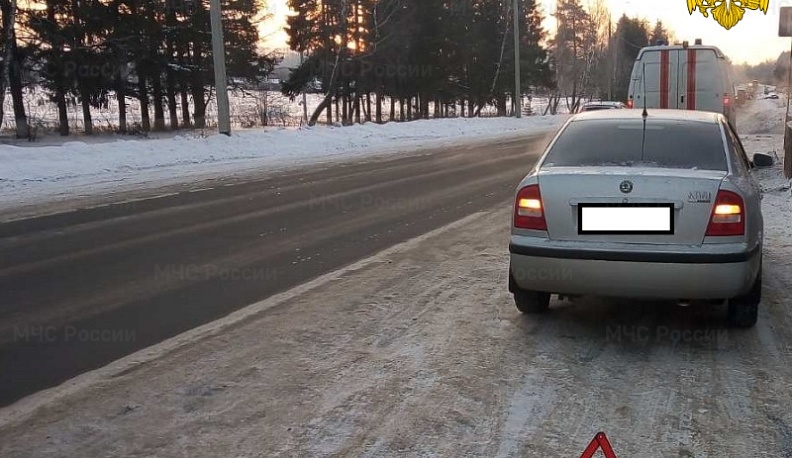 В Жуковском районе иномарка сбила пешехода