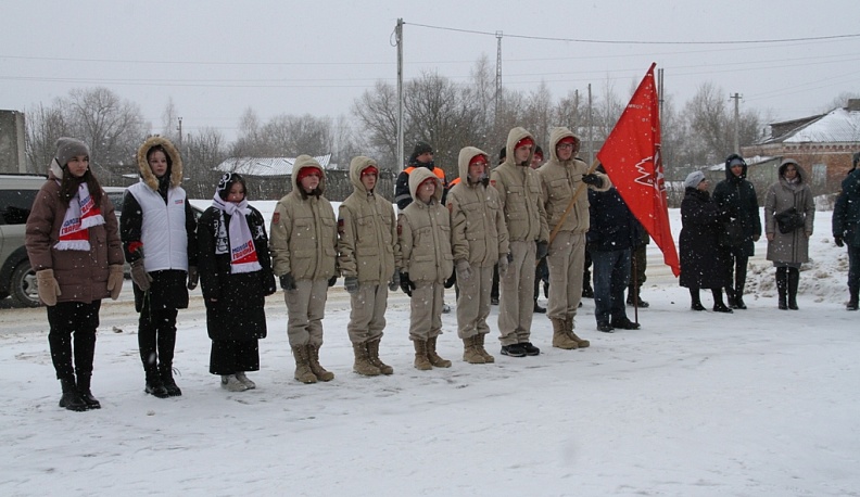 В Барятино отметили 81-ю годовщину освобождения села от немецко-фашистских захватчиков