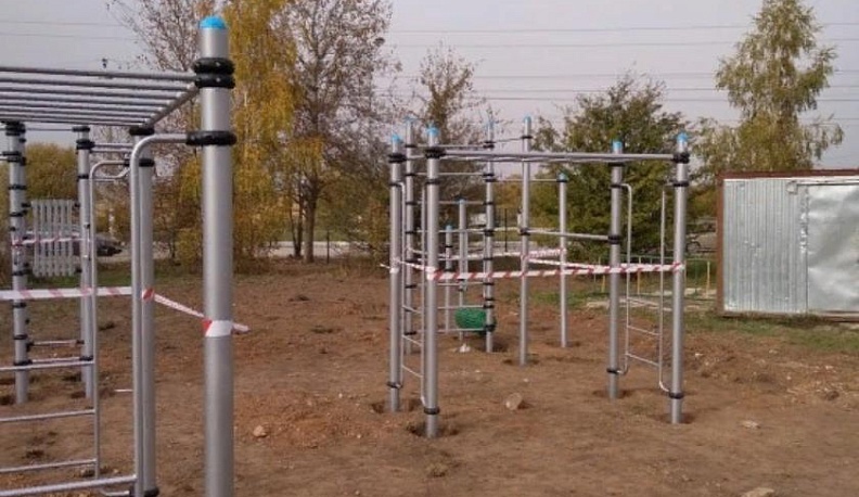 В Воротынске продолжат строить спортивные площадки